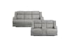 Camryn 2 Piece Power Double Reclining Sofa Set in Gray Fabric by Home Elegance - HEL-9207GRY-PW - Image 3 of 0