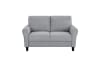 Ellery Love Seat in Dark Gray Fabric by Home Elegance - HEL-9209DG-2 - Image 1 of 0