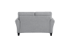 Ellery Love Seat in Dark Gray Fabric by Home Elegance - HEL-9209DG-2 - Image 5 of 0