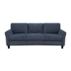 Ellery 2 Piece Upholstered Rolled Arm Sofa Set in Blue Chenille Fabric by Home Elegance - HEL-9209NFNV - Image 4 of 0