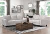 Ellery Love Seat in Sand Fabric by Home Elegance - HEL-9209SN-2 - Image 2 of 0