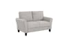 Ellery Love Seat in Sand Fabric by Home Elegance - HEL-9209SN-2 - Image 4 of 0