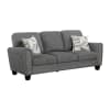 Lemond Contemporary Upholstered Sofa in Dark Gray Chenille Fabric by Home Elegance - HEL-9214NGH-3 - Image 1 of 0