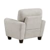 Lemond Upholstered Chair in Gray Chenille Fabric Upholstery Finish by Home Elegance - HEL-9214NPG-1 - Image 4 of 0