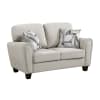 Lemond Upholstered Loveseat in Gray Chenille Fabric Upholstery Finish by Home Elegance - HEL-9214NPG-2 - Image 1 of 0