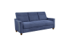 Harstad Sofa in Blue Fabric by Home Elegance - HEL-9236BU-3 - Image 4 of 0