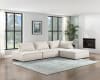 Inman Sofa in Beige Fabric by Home Elegance - HEL-9237BE-3 - Image 2 of 0