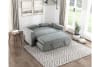 Alta Convertible Studio Sofa Bed in Gray Fabric by Home Elegance - HEL-9238GY-3CL - Image 4 of 0