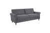 Kinsale Sofa in Dark Gray Fabric by Home Elegance - HEL-9240DGY-3 - Image 4 of 0