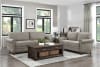 Kinsale Sofa in Grayish Brown Fabric by Home Elegance - HEL-9240GBR-3 - Image 2 of 0