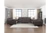 Renzo 2 Piece Sofa Set in Brown Fabric by Home Elegance - HEL-9266BRW - Image 2 of 0