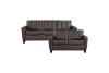 Renzo 2 Piece Sofa Set in Brown Fabric by Home Elegance - HEL-9266BRW - Image 3 of 0
