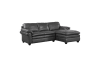 Exton 2 Piece Sectional in Gray Fabric by Home Elegance - HEL-9267GY-22LRC - Image 3 of 0