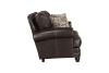 Milford Love Seat in Brown Fabric by Home Elegance - HEL-9268BRW-2 - Image 5 of 0