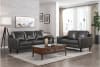 Aldrich 2 Piece Sofa Set in Gray Fabric by Home Elegance - HEL-9294GRY - Image 1 of 0