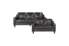 Aldrich 2 Piece Sofa Set in Gray Fabric by Home Elegance - HEL-9294GRY - Image 3 of 0