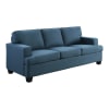 Elmont 2 Piece Sofa Set in Blue by Home Elegance - HEL-9327BU - Image 4 of 0