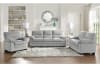 Keighly 2 Piece Sofa Set in Gray by Home Elegance - HEL-9328GY - Image 2 of 0