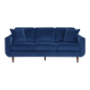 Rand Sofa in Navy by Home Elegance - HEL-9329BU-3 - Image 1 of 0