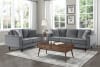 Rand Sofa in Gray by Home Elegance - HEL-9329GY-3 - Image 4 of 0