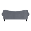 Rosalie Sofa in Dark Gray by Home Elegance - HEL-9330DG-3 - Image 3 of 0