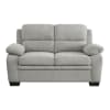 Holleman Love Seat in Gray by Home Elegance - HEL-9333GY-2 - Image 1 of 0