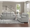 Holleman Love Seat in Gray by Home Elegance - HEL-9333GY-2 - Image 5 of 0