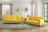 Tolley 2 Piece Sofa Set in Yellow by Home Elegance - HEL-9338YW - Image 2 of 0