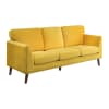 Tolley 2 Piece Sofa Set in Yellow by Home Elegance - HEL-9338YW - Image 4 of 0
