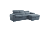Berel 2 Piece Sectional in Blue Fabric by Home Elegance - HEL-9355BU-22LRC - Image 5 of 0