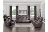 Caelan Power Double Reclining Love Seat in Dark Brown Fabric by Home Elegance - HEL-9366DB-2PWH - Image 3 of 0