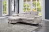 Cadence Sectional Sofa in Beige by Home Elegance - HEL-9403BE-SC - Image 2 of 0