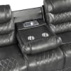 Putnam Double Reclining Sofa in Gray by Home Elegance - HEL-9405GY-3 - Image 5 of 0