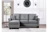 Monty Reversible Sofa Chaise in Gray Fabric by Home Elegance - HEL-9411GY-3SC - Image 2 of 0