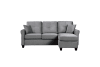 Monty Reversible Sofa Chaise in Gray Fabric by Home Elegance - HEL-9411GY-3SC - Image 3 of 0