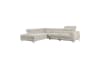 Bienvenue 2 Piece Power Reclining Sectional in Beige Fabric by Home Elegance - HEL-9415-SCPW - Image 2 of 0