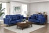 2 Piece Sofa Set in Blue Fabric by Home Elegance - HEL-9417BUE - Image 1 of 0