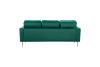 Sofa in Green by Home Elegance - HEL-9417GRN-3 - Image 4 of 0