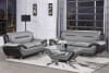 Matteo Sofa in Gray & Black by Home Elegance - HEL-9419-3 - Image 3 of 0