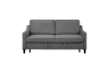 Adelia Convertible Studio Sofa Bed in Dark Gray Fabric by Home Elegance - HEL-9428DG-3CL - Image 4 of 0