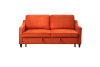 Adelia Convertible Studio Sofa Bed in Orange Fabric by Home Elegance - HEL-9428RN-3CL - Image 4 of 0