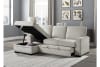 Morelia 2 Piece Sectional in Beige Fabric by Home Elegance - HEL-9468BE-2LC2R - Image 3 of 0