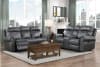 Granville 2 Piece Power Double Reclining Sofa Set in Gray Fabric by Home Elegance - HEL-9488GY-PW - Image 1 of 0