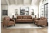 Mallory 2 Piece Sofa Set in Brown Fabric by Home Elegance - HEL-9489BRW - Image 2 of 0