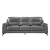 Mischa Sofa in Dark Gray by Home Elegance - HEL-9514DGY-3 - Image 1 of 0