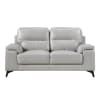 Mischa Love Seat in Silver Gray by Home Elegance - HEL-9514SVE-2 - Image 1 of 0