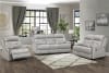 Lambent 2 Piece Double Reclining Sofa Set in Silver Gray by Home Elegance - HEL-9529SVE - Image 2 of 0