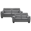 Denizen Sofa in Dark Gray by Home Elegance - HEL-9537DGY-3 - Image 3 of 0