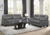 Denizen Sofa in Dark Gray by Home Elegance - HEL-9537DGY-3 - Image 4 of 0