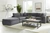 Guthrie Sectional Sofa in Gray by Home Elegance - HEL-9546GY-5OT - Image 1 of 0